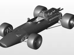 FERRARI 312 F1 FORMULA ONE 1966