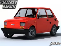 Fiat 126 3D model