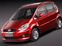Fiat Idea 2011 3D model