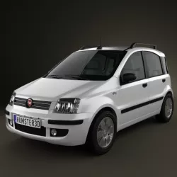 Fiat Panda 3D model