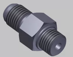 Fitting -3 SAE Flared to SAE Straight O-Ring