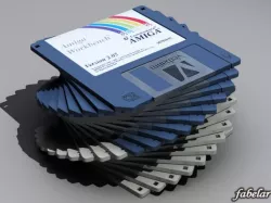 Floppy disk 3D model