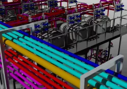 Food & Beverage Piping design - Freelancer