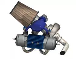 Free-piston 250cc Genset