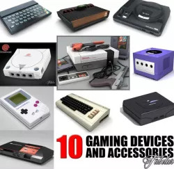 Gaming devices coll 1 3D model