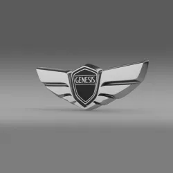 Genesis 3d logo 3D model