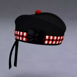 Glengarry Bonnet 3D model