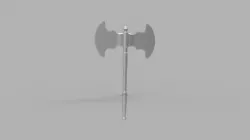 Great Axe 01 3D model