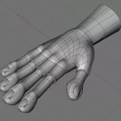 Hand2 3D model