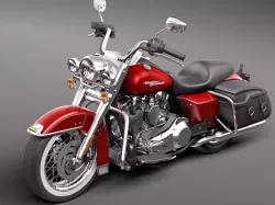 Harley Davidson Road King Classic 2011 3D Model 3D model