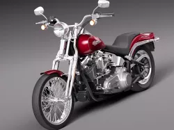 Harley Davidson Softail Springer 2006-2012 3D model