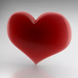 Heart Icon 3D model