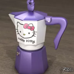 Hello Kitty moka 1 3D model