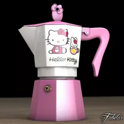Hello Kitty moka 2 3D model