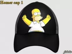Homer Simpson cap 1 3D model