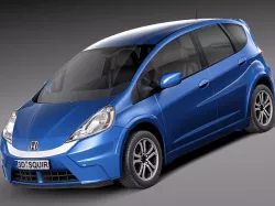 Honda Fit EV 2013 3D model