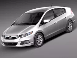 Honda Insight Hybrid 2012 3D model