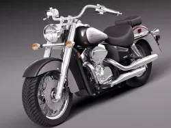 Honda Shadow Aero 750 2 3D model