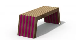 Hot Pink Bench