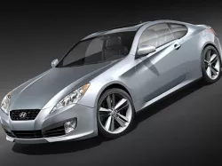 Hyundai Genesis Coupe 3D model
