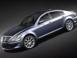 Hyundai Genesis Sedan 3D model