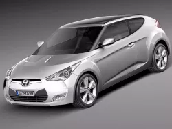 Hyundai Veloster 2012 3D model