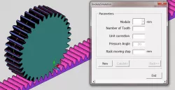 Involute spur gear