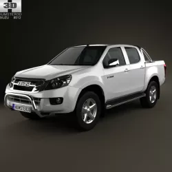Isuzu D-Max Double Cab 2012 3D model