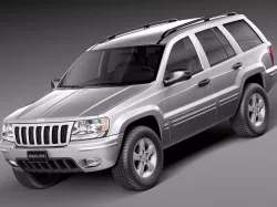 Jeep Grand Cherokee 1999-2005 3D model