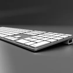 keyboard 3D model