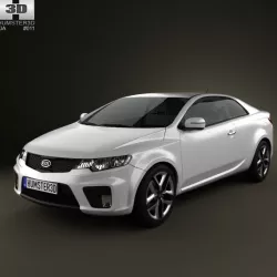 Kia Forte Cerato Naza Coupe 2012 3D model
