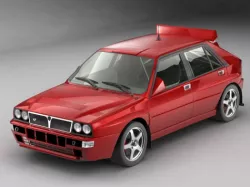 Lancia Delta HF Integrale 3D model