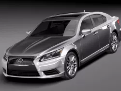 Lexus LS 460 2013 3D model