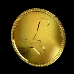 Libra Golden Coin 3D model