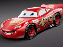 Lightning McQueen ZigZag 3D model