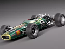Lotus 49 1967-1970 3D model