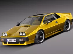 Lotus Esprit 1978 S2 Turbo 3D model