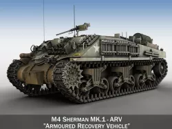 M4 Sherman ARV MK I 3D model