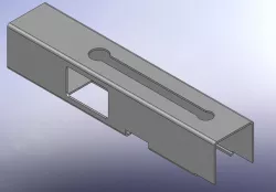MAC 10 upper rec. shell