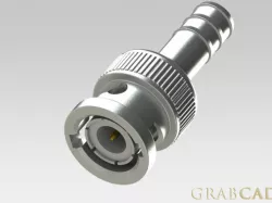 male coaxial connector