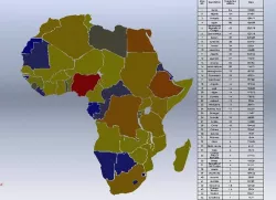 Map of Africa