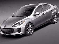 Mazda 3 sedan 3D model