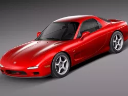 Mazda RX-7 1992-1996 3D model