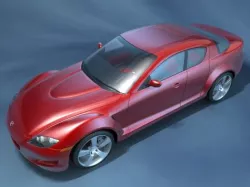 Mazda RX8 2006 3D model