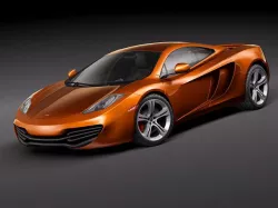 McLaren MP4-12c 2010 3D model