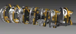 Mechanical Vertebrae Model 2