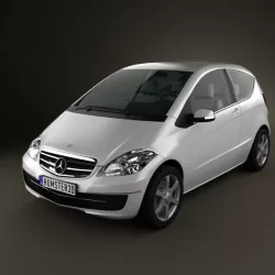Mercedes-Benz A-Class W169 Coupe 3D model