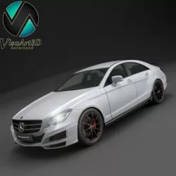 Mercedes Benz CLS 2012 Brabus 2 3D model