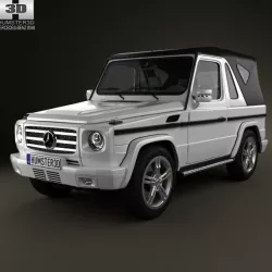 Mercedes-Benz G-Class Cabriolet 3-door 2011 3D model