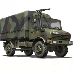 Mercedes Benz Unimog U1300 German Army ISAF 3D model